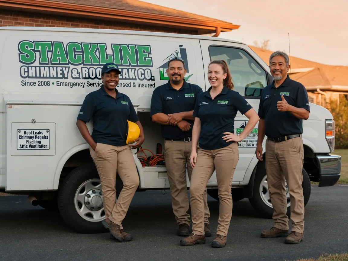 Chimney flashing repair company in Yelm, WA
